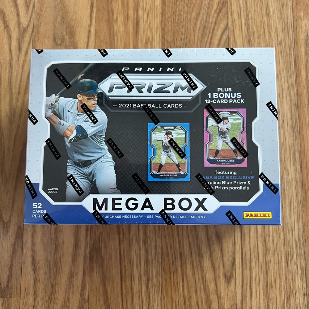 2021 Panini Prizm MLB Baseball Mega Box SEALED NEW